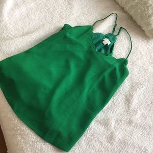 New without tags J Crew green top, size 0.